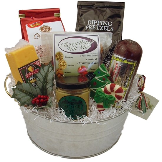 Picture of Wisconsin Cheese & Sausage Gift Bucket