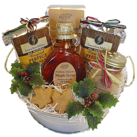 Picture of Maple Treats Christmas Gift Bucket
