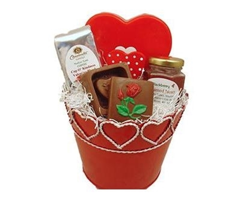 Picture of Wisconsin Valentine Treats Gift Basket